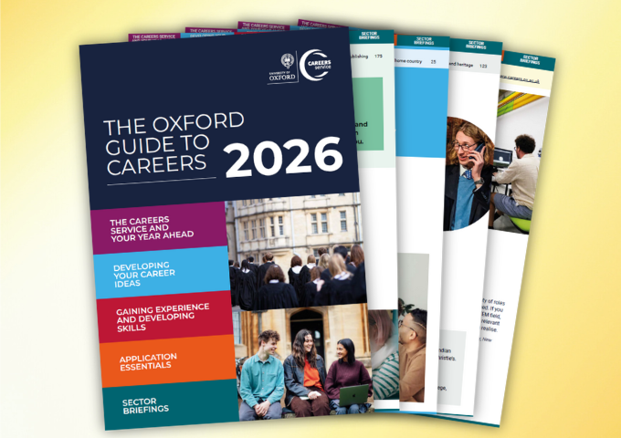 The Oxford Guide to Careers | Oxford University Careers Service