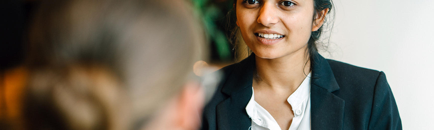 advice appointments image with two women talking