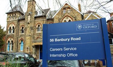 Careers Service - front of the building 