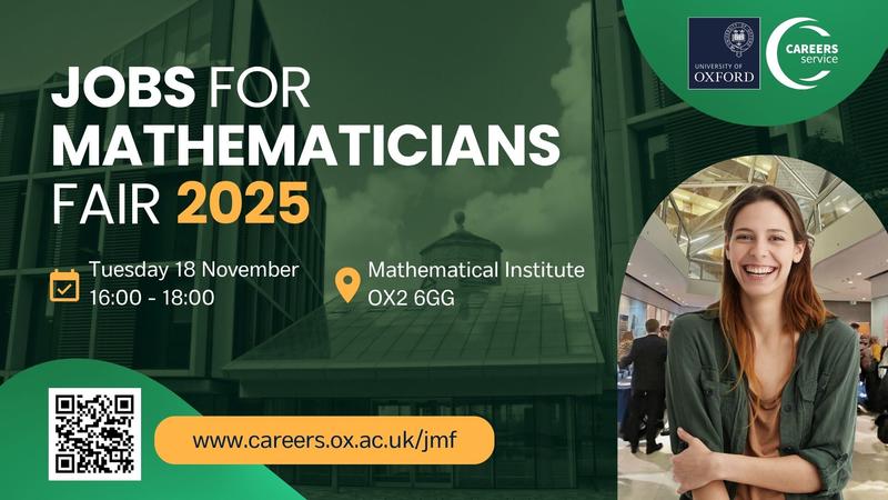jobs for mathematicians fair 2025 banner