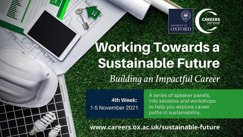 working towards a sustainable future week banner