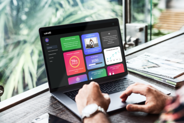 Windo webpage open on a laptop