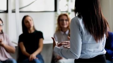 Presenting skills