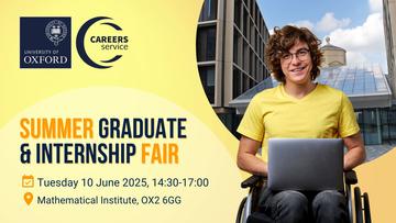Summer graduate and internship fair 2025 banner r