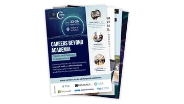 Careers conference for researchers 2026 booklet fold